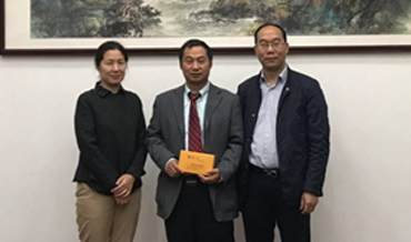 美国天普大学来访best365英国体育在线出国留学培训基地